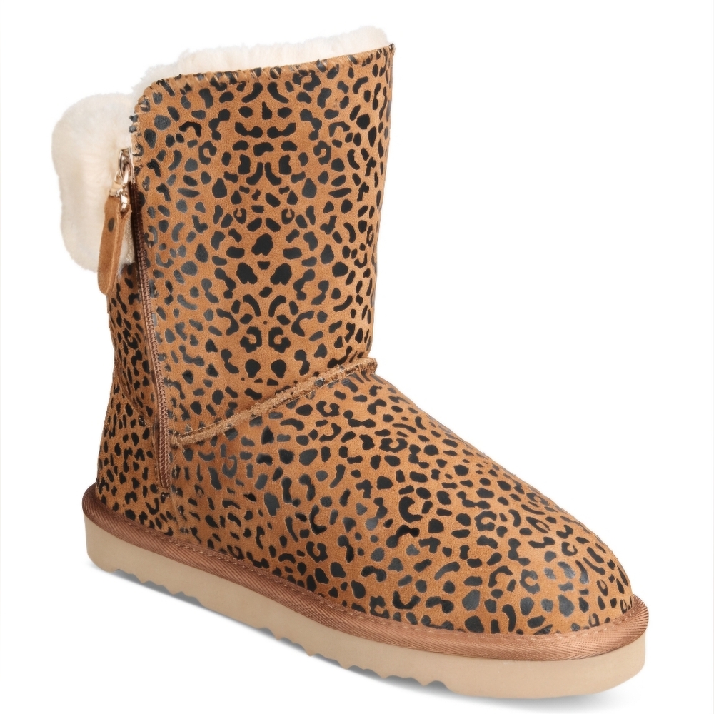 Style & Co Maevee Winter Booties, - Leopard, 11M